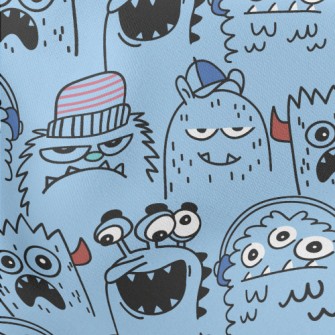 Weird Expression Monster Lightweight Cotton Poplin