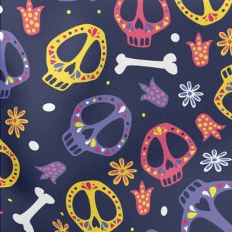 Bones And The Undead Lightweight Cotton Poplin