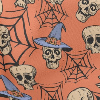 Dizzy Skull Lightweight Cotton Poplin