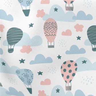 Various Styles Of Hot Air Ball Lightweight Cotton Poplin