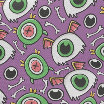 Big Eyed Monster Midweight Cotton Poplin