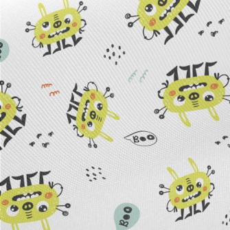 Four Legged Rabbit Monster Midweight Cotton Poplin