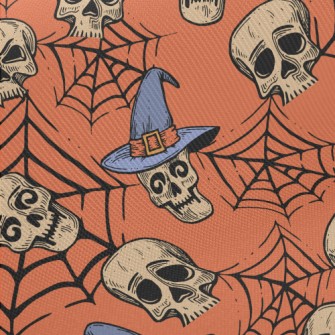 Dizzy Skull Midweight Cotton Poplin