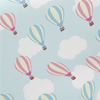 Straight Hot Air Balloon Midweight Cotton Poplin
