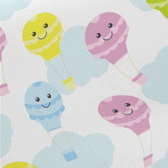 Four Color Expression Hot Air  Midweight Cotton Poplin