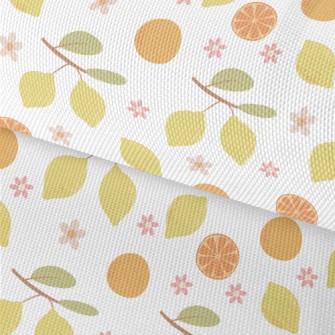 Hand-drawn Citrus Fruits Waterproof Oxford