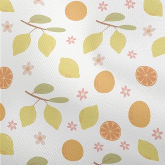 Hand-drawn Citrus Fruits Dobby