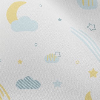 Detailed And Varied Starry Sky Chiffon