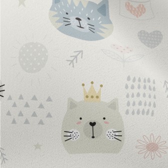 Round Cat Like In A Children&# Chiffon