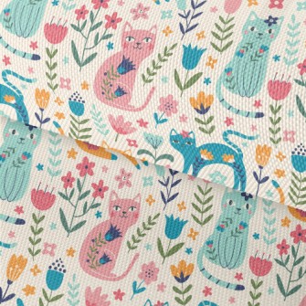 Colorful Cats Waterproof Oxford