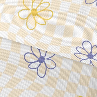 Distorted Lattice And Simple F Waterproof Oxford