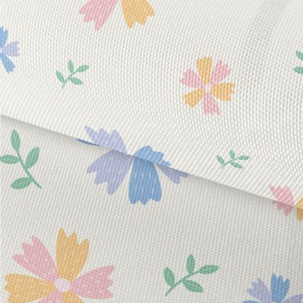 Colorful Cute Flowers Waterproof Oxford