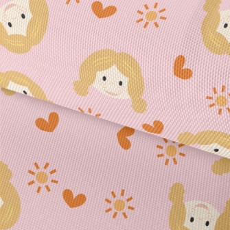 Cute Freckles Girl Waterproof Oxford