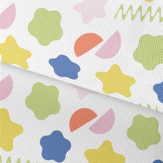 Colorful Shape Pattern Waterproof Oxford