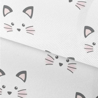 Cute And Neat Cat Face Waterproof Oxford
