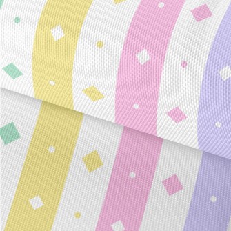 Colorful Diamond Lattice Waterproof Oxford
