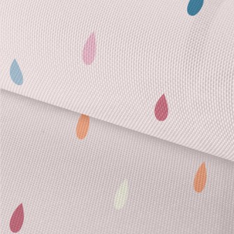 Water Drops Of Different Color Waterproof Oxford