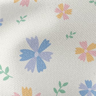 Colorful Cute Flowers Waterproof Canvas