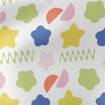 Colorful Shape Pattern Waterproof Canvas