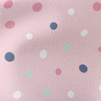 Brightly Colored Dots Waterproof Canvas