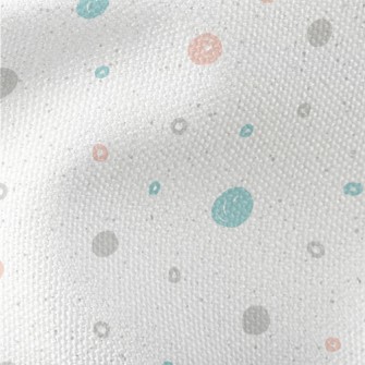 Hand Drawn Messy Dots Waterproof Canvas