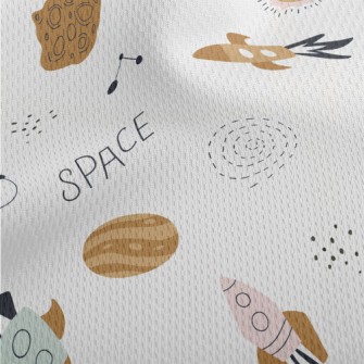 Simple And Multiple Rockets An Athletic Mesh Flat Back