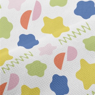 Colorful Shape Pattern Performance Linen