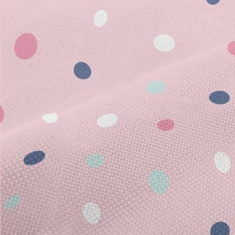 Brightly Colored Dots Performance Linen