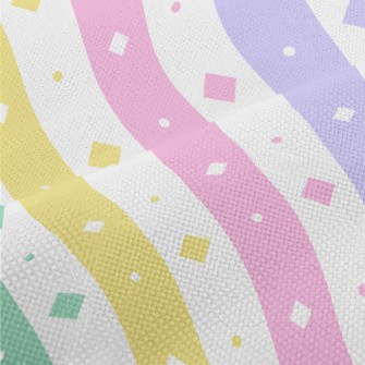 Colorful Diamond Lattice Performance Linen