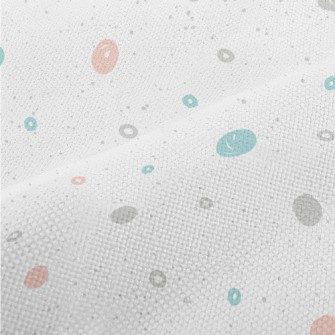 Hand Drawn Messy Dots Performance Linen