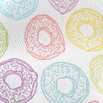 Cute Colorful Donuts Standard Corduroy
