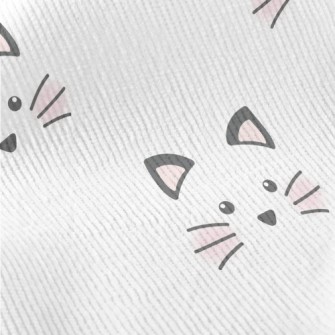 Cute And Neat Cat Face Standard Corduroy