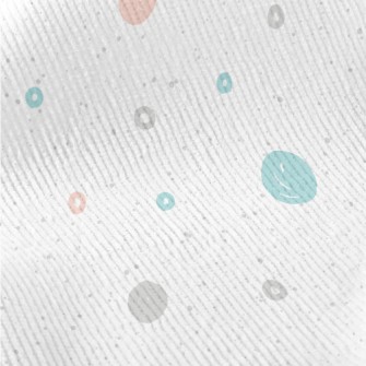 Hand Drawn Messy Dots Standard Corduroy