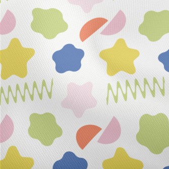 Colorful Shape Pattern Dobby