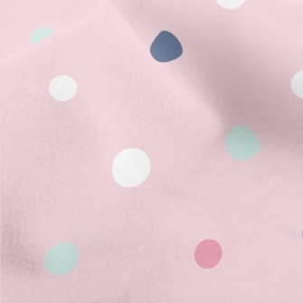 Brightly Colored Dots Micro Fleece