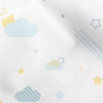 Detailed And Varied Starry Sky Micro Fleece