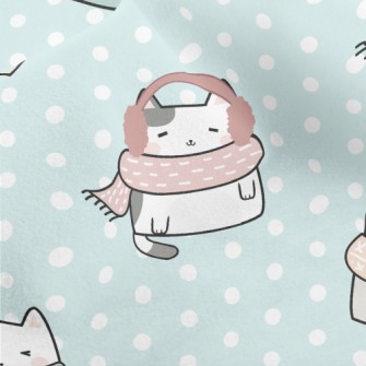 Cats Wrapped Tightly In The Co Micro Fleece