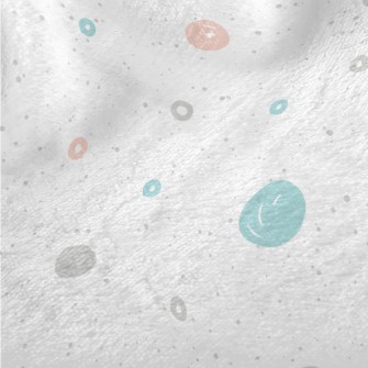 Hand Drawn Messy Dots Minky