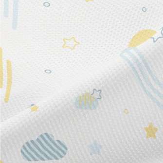 Detailed And Varied Starry Sky Piqué