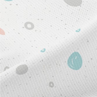 Hand Drawn Messy Dots Piqué