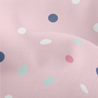 Brightly Colored Dots Lightweight Performance Linen