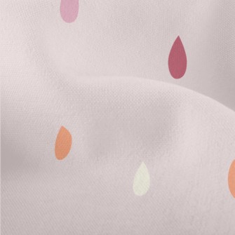 Water Drops Of Different Color Lightweight Performance Linen