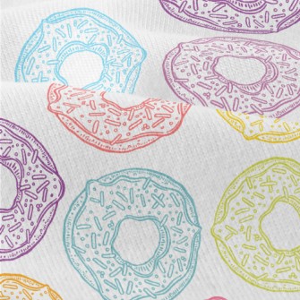 Cute Colorful Donuts Modern Jersey
