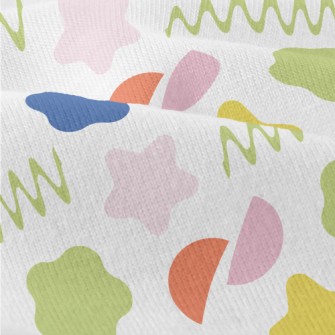 Colorful Shape Pattern Modern Jersey