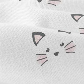 Cute And Neat Cat Face Modern Jersey