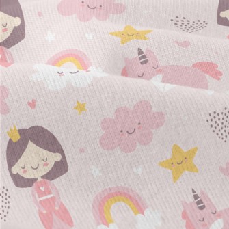 Pink Princess With Closed Eyes Modern Jersey