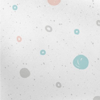 Hand Drawn Messy Dots Pongee