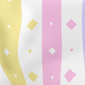 Colorful Diamond Lattice Lightweight Cotton Poplin