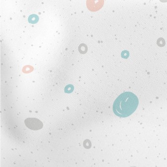 Hand Drawn Messy Dots Lightweight Cotton Poplin