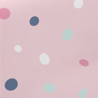 Brightly Colored Dots Midweight Cotton Poplin